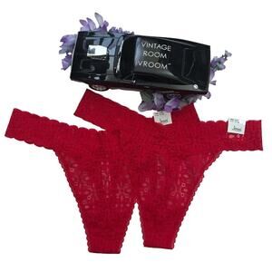 Jenni Intimates NWT 2 Thongs Women 1X-3X